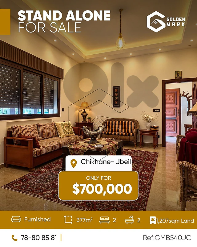 GMB540JC- Standalone for sale in Chikhane Jbeil