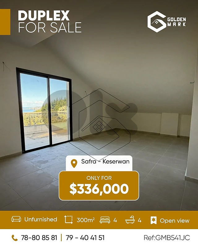 GMB541JC- Duplex for sale in Safra