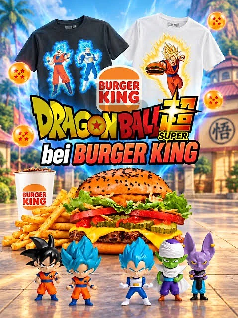 Burger King Dragon Ball Z Action Figures- Limited Edition