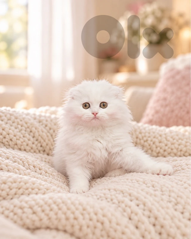 Unique & cute Highland Fold Kitten AVAILABLE in store & Delivery