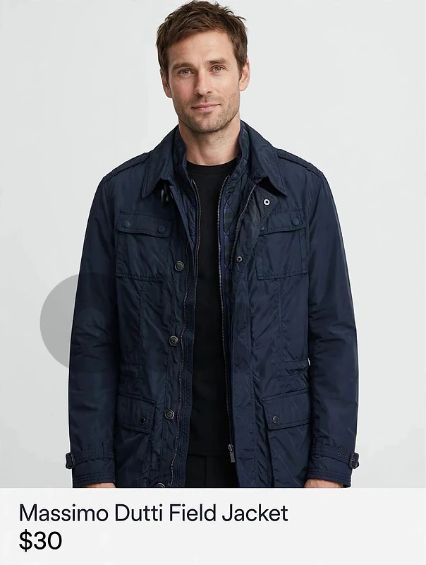 Jacket Massimo Dutti