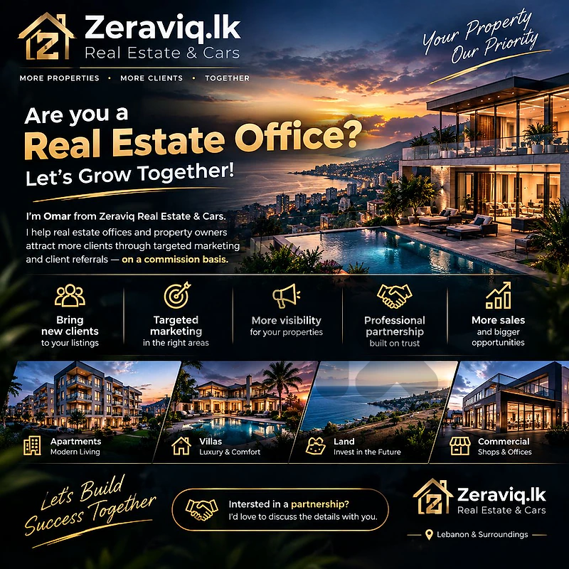 Real Estate & Car Brokerage Services in Lebanon