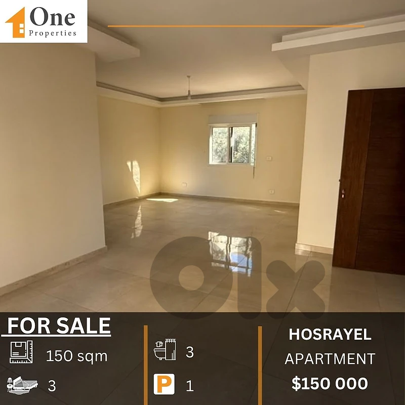 APARTMENT FOR SALE IN HOSRAYEL