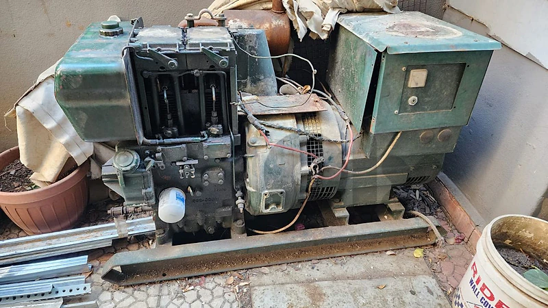 Lister diesel generator مولد ليستر