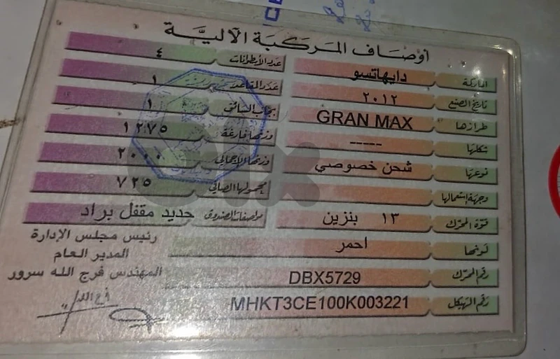 Daihatsu Gran Max 2012