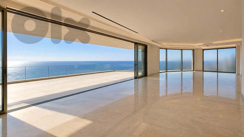 OPEN SEA VIEW APT IN HAMRA PRIME + TERRACE | 220SQ | HAMR-388 R.H