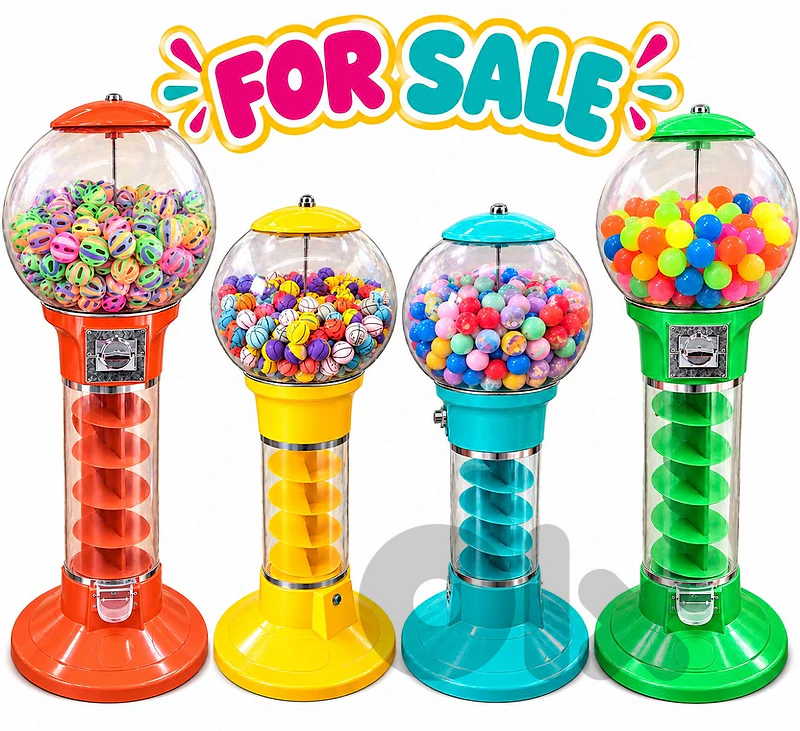 4 Vending / Bouncyball Machines – For Sale
