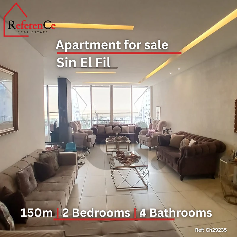 Apartment for sale in Sin El Fil  شقة للبيع في سن الفيل