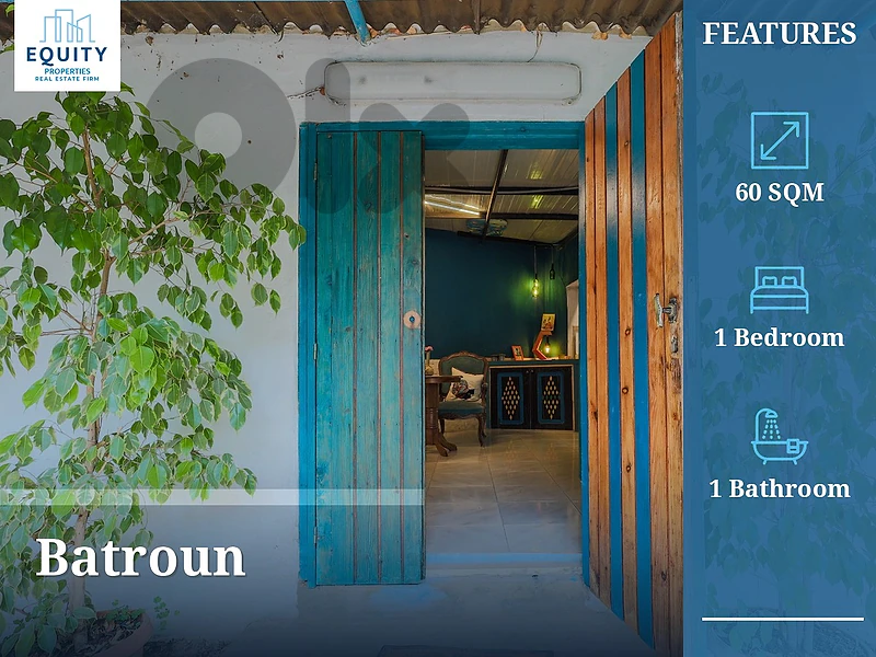 Furnished 60 SQM Apartment For Rent In Batroun #CT37798