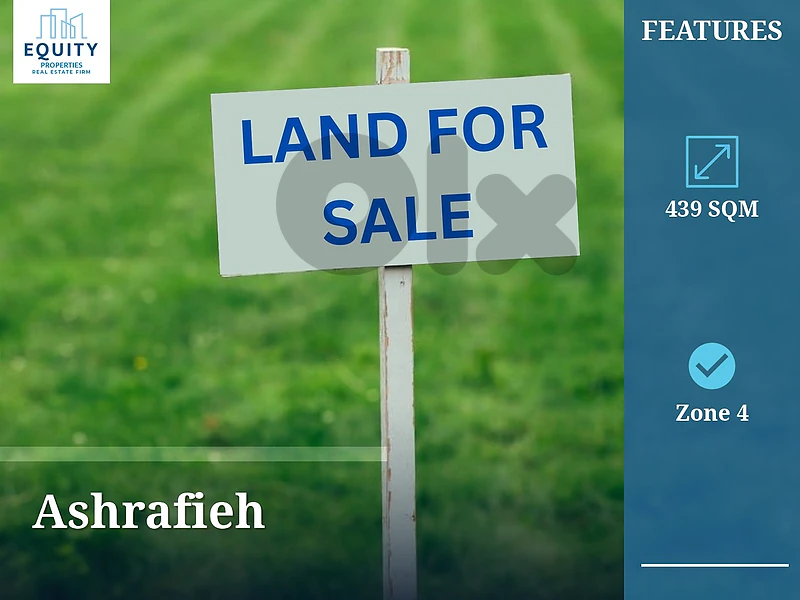 439 SQM Land For Sale In Ashrafieh #JZ36724