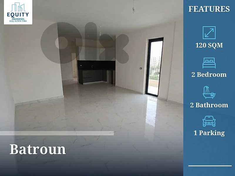 120 SQM Apartment For Rent In Batroun #KS11998
