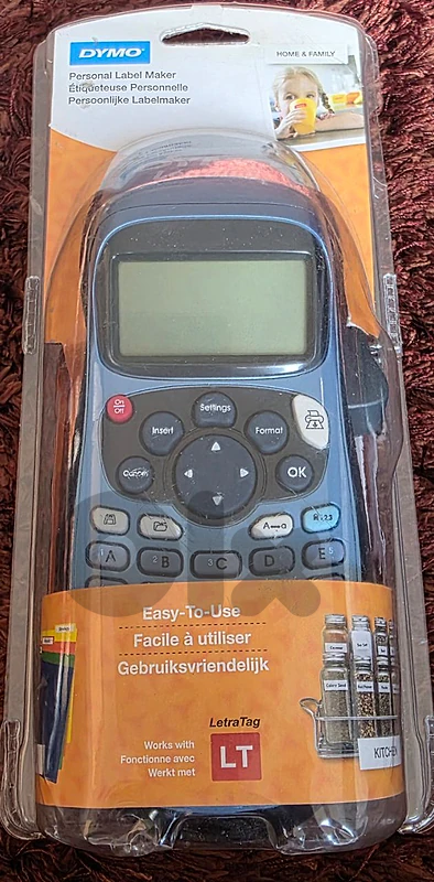 organise anything with the DYMO LetraTag LT-100H