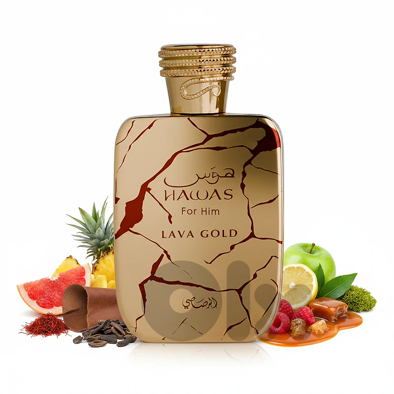 Rasasi Hawas Lava Gold Eau de Parfum 100 mL – For Men