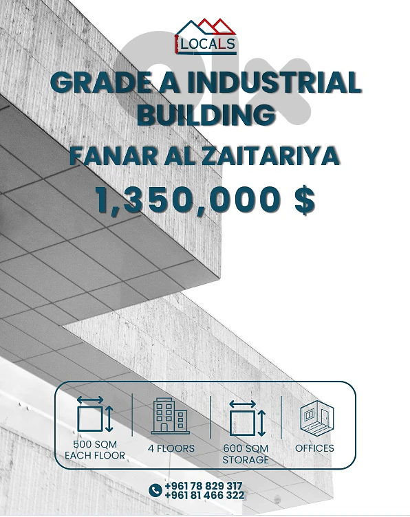 Building For Sale - Fanar Al Zaitariya - بنايه للبيع في الفنار الزعيتر