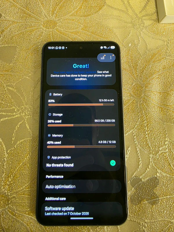 samsung a56+ cover+45w charger