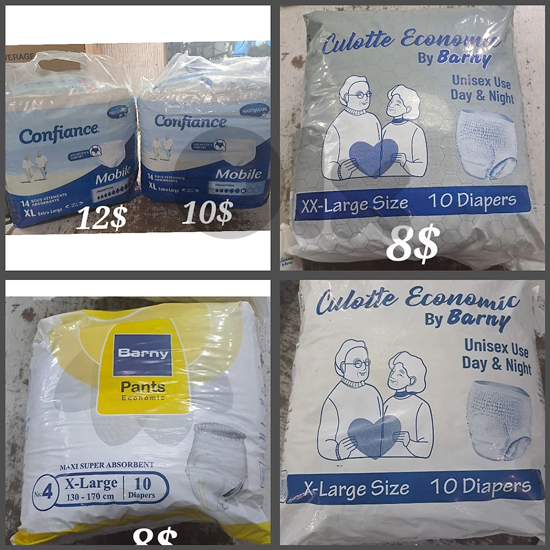 Diapers for elder men and women