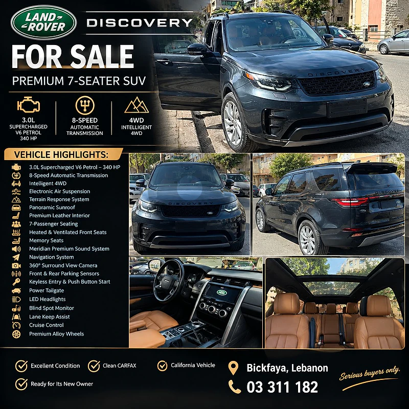 Land Rover Discovery 2019 2019
