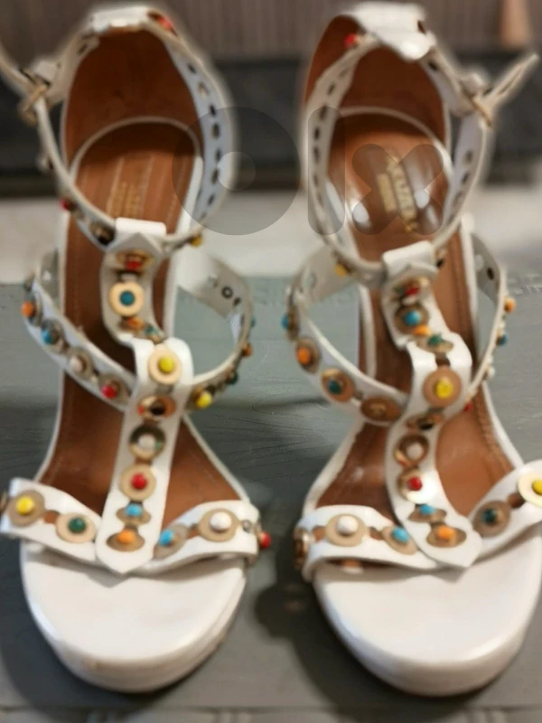 Aquazzura Byzantine Gladiator Heels