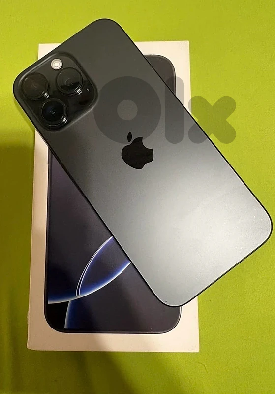 iphone 16 pro max with box