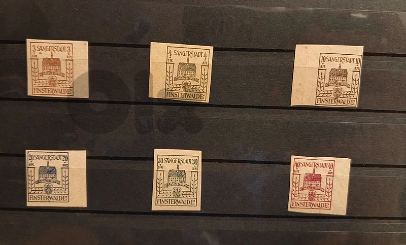 Germany – Imperforated Stamps ألمانيا – طوابع بدون تخريم