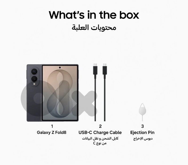 Brand new z fold 8 256gb black