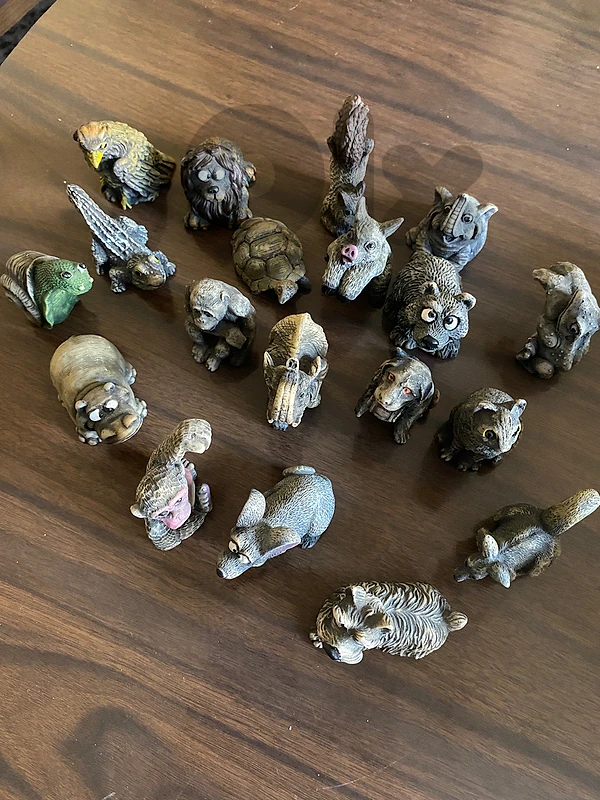 Collection of Decorative Animal Figurines