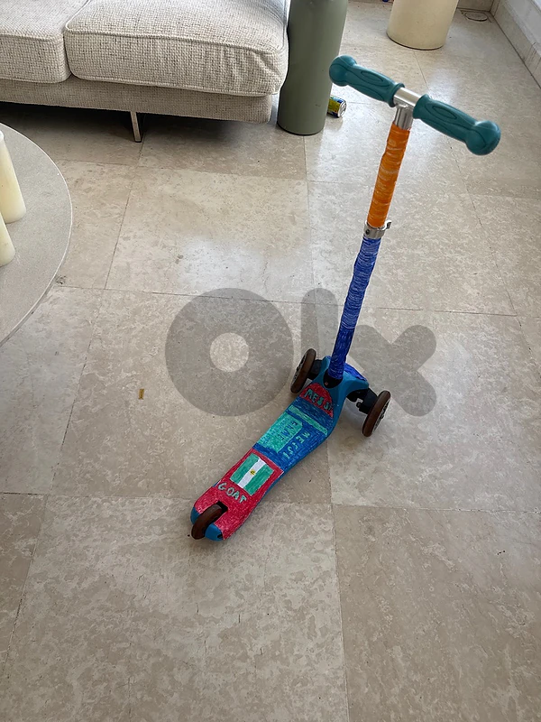 One of one homemade scooter