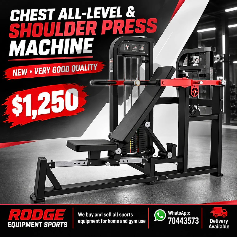 Chest all level and sholder press machine new very good quality