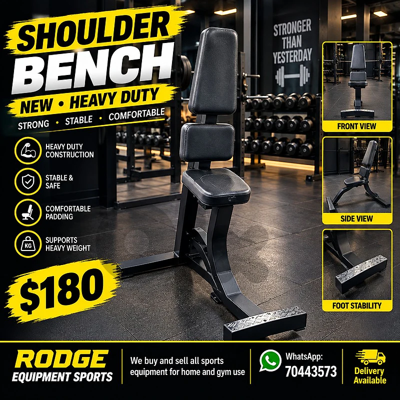 Sholder bench new heavy duty