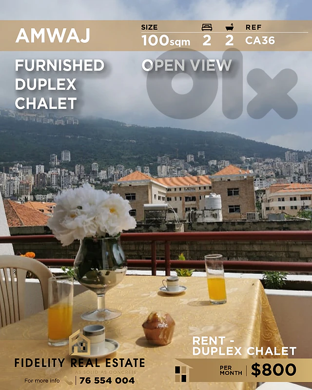 Chalet for rent in Amwaj CA36 شاليه  للإيجار في أمواج