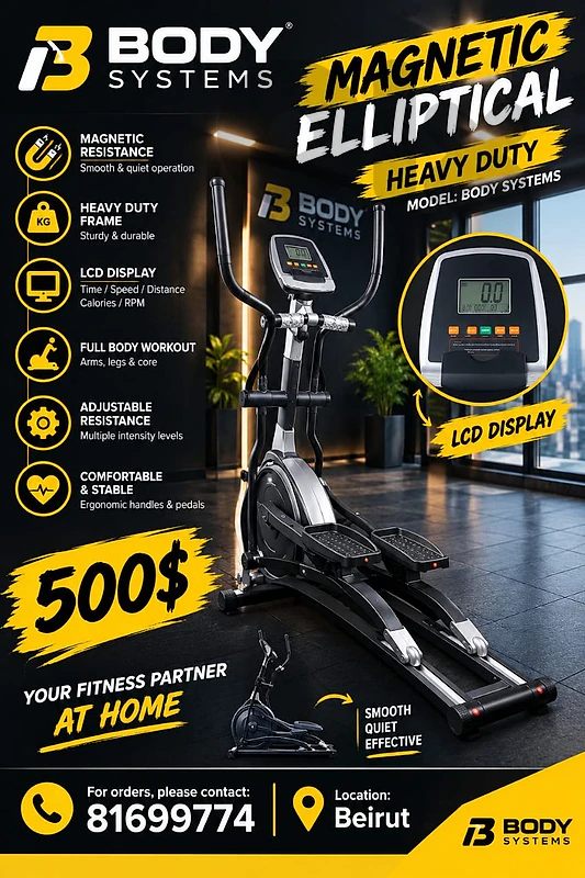 elliptical machines body systems