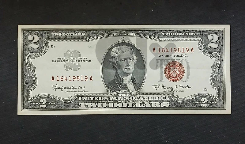 2 dolar usa 1953
