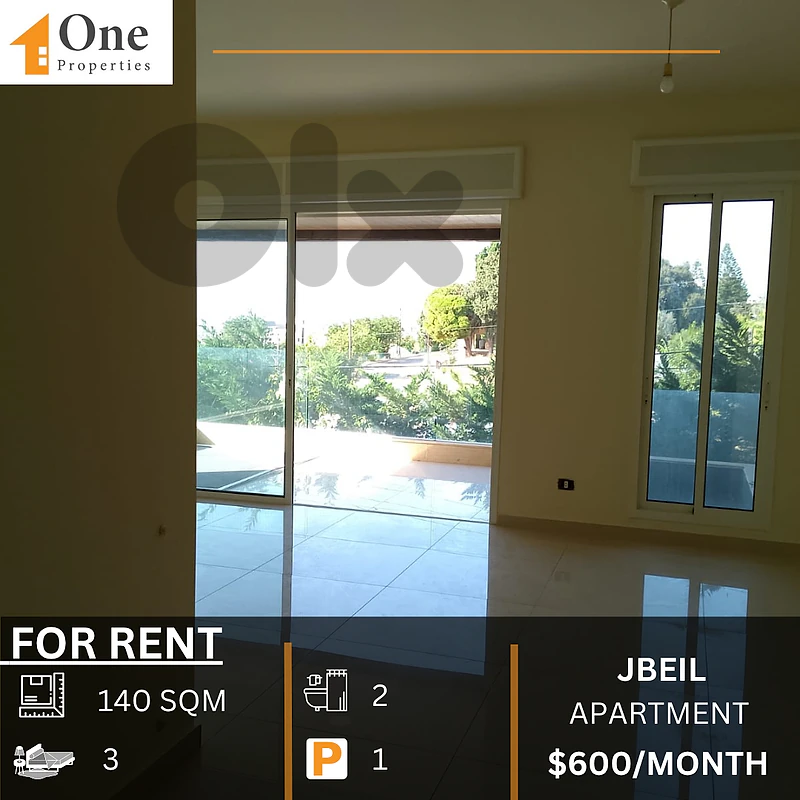 APARTMENT FOR RENT IN JBEIL