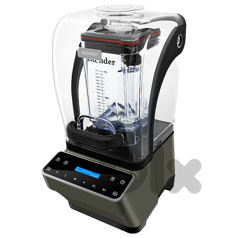 Heavy Duty Silent Blender, Cocktail & Ice Shaker 1.8 Liters $250