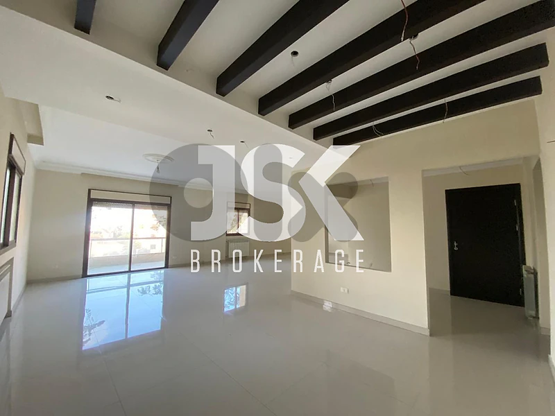 L22921 New Apartment with Terrace For Rent in Mazraat Yachouh