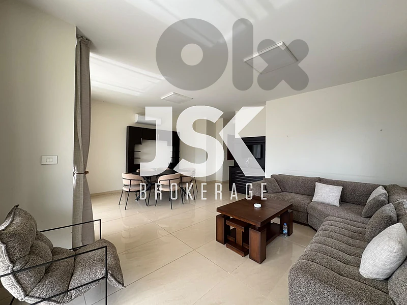 L22922 Furnished & Decorated Apartment For Rent in Ouyoun, Broumana