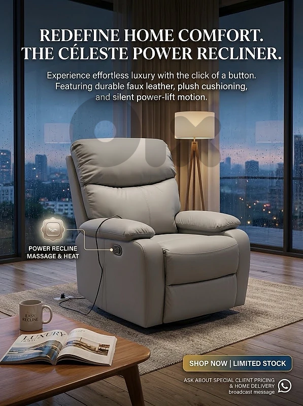 leather recliner eL