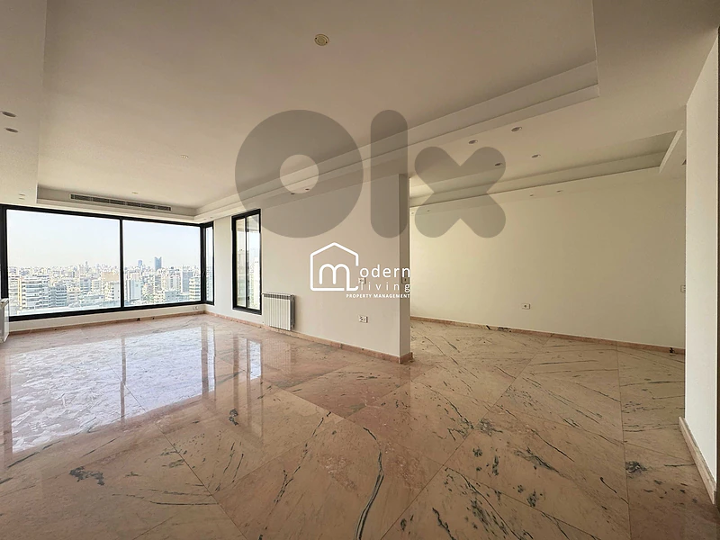 Sea View Apartment With Private Rooftop for Sale in Jal el Dib