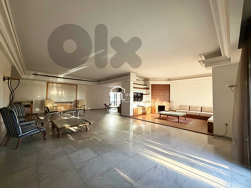 400 Sqm Garden - Furnished Apartment for rent in Rabieh 400 Sqm Garden - Furnished Apartment for rent in Rabieh