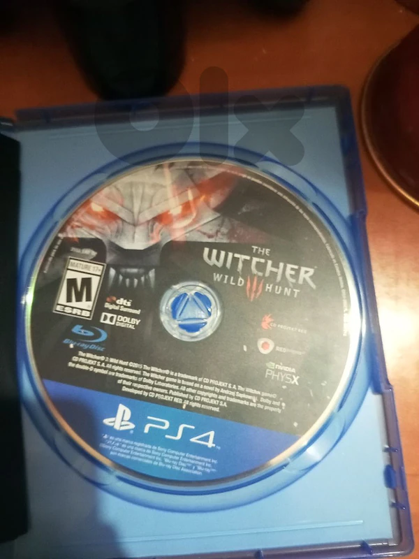 Witcher wild hunt used like new not a scratch