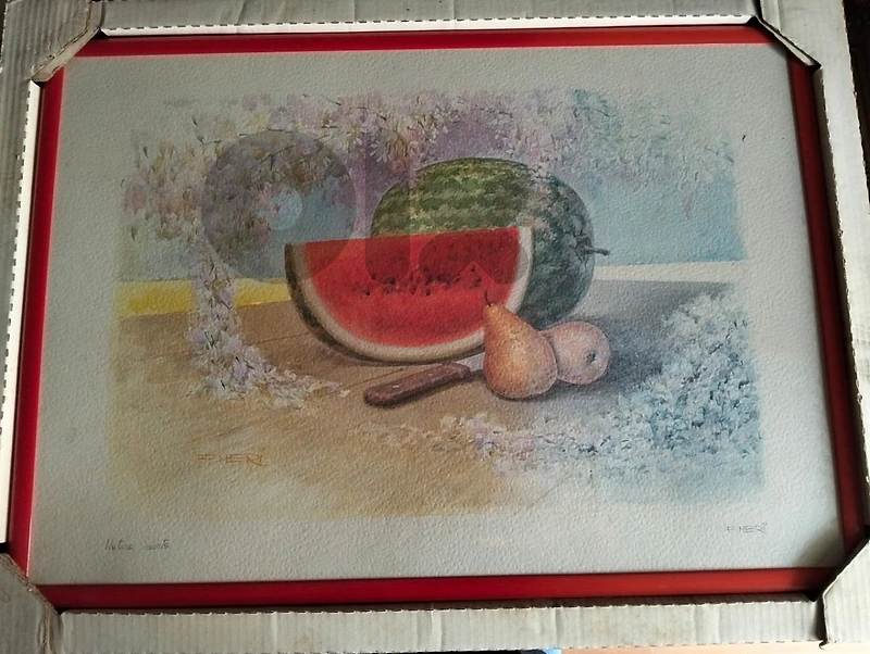لوحة نضارة الفواكه