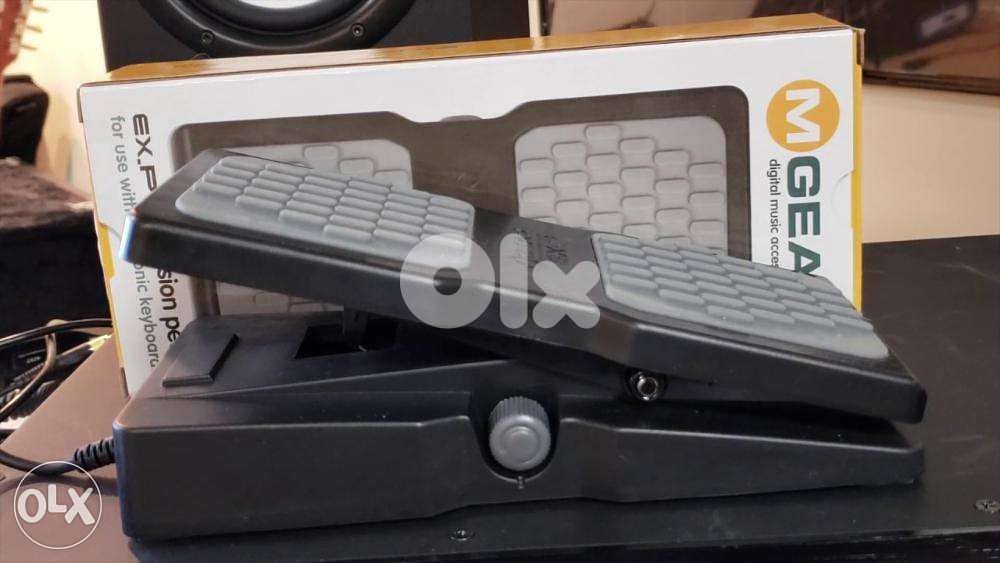 M-Audio EX-P Expression Pedal Expression Pedal,maudio pedal 1