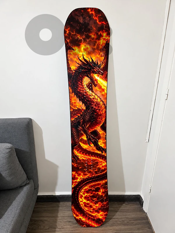 brand new custom snowboard