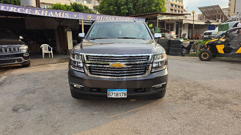 Chevrolet Tahoe LTZ 2015 company source gray