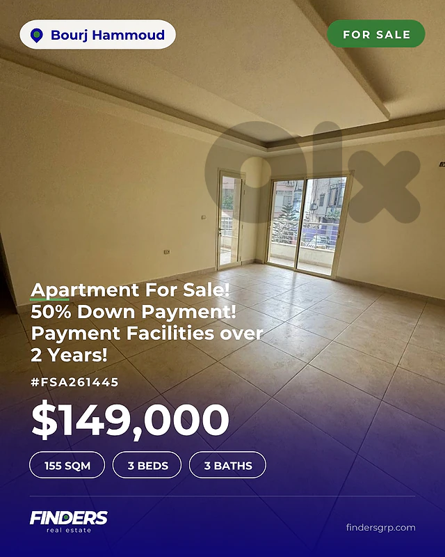 Apartment for sale in Bourj Hammoud!شقة للبيع في برج حمود!