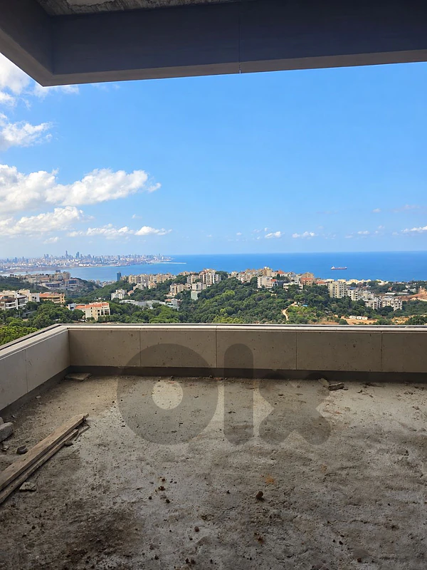 Beit el Chaar/Mtayleb Panoramic Sea view 195 sqm / 205 sqm