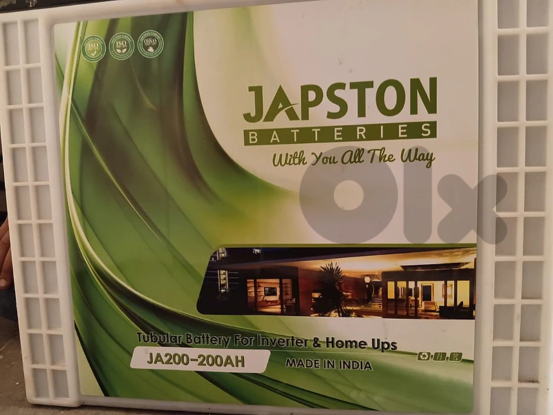 4 Japston JA200 200Ah tubular batteries