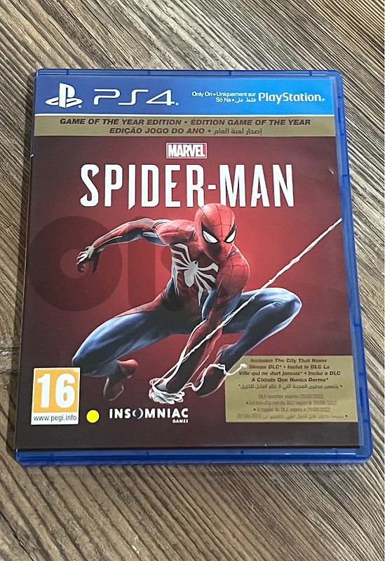 Spider-Man Cd “ Ps4”