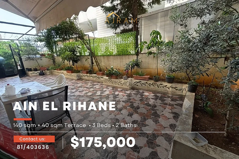 Ain El Rihane 140 sqm + 40 sqm Terrace