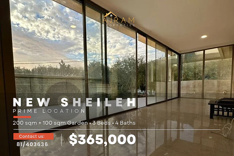 New Sheileh | 200 sqm + 100 sqm Garden